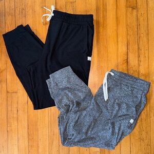 Vuori dreamknit sweatpants // jogger pant // like new - size Large // 2 pair